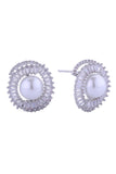 14K Brilliance Pearl Post Earrings