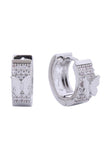 14K Butterfly Pave CZ Earrings
