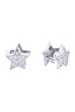 Luxurious 14K Dipped Huggie Earring Cz Paved Earring