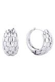 Beautiful 14K Dipped Huggie Hoop