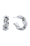 Gorgious 14K Dipped Post Hoop Earring