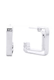 Dazzling 14K Dipped Square Shape Post