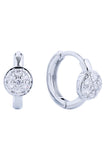 Elegant 14K Gold Dipped Huggie Earring