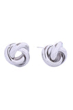 14K Love Knot Post Earrings