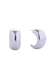 14K Midnight Moon Post Earrings