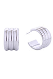 14K Round Sphere Post Earrings