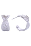 14K Starry Night Hoop Earrings