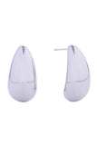 14K Teardrop Post Earrings