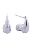 14K Wavy Balloon Post Earrings