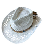 Wide-Brim Straw Hat – Lightweight & Coastal Style