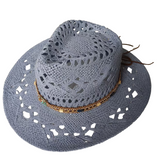Wide-Brim Straw Hat – Lightweight & Coastal Style