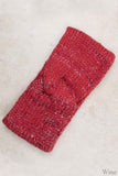Two Color Knit with Spangle Head Band