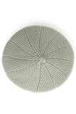 C.C SCALLOPED WAVE PATTERN BERET