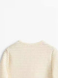 Women's Knitted Cardigan - Retro Long Sleeve Button Casual Top