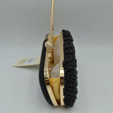 Embellished Evening Clutch Bag with Top Handle