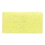 Bling Studded Evening Clutch Crossbody Bag