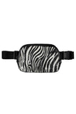 C.C Animal Print Rhinestone Crossbody Fanny Pack