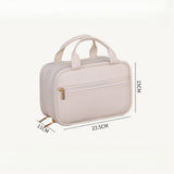 Double layer portable cosmetic bag, large capacity portable cosmetic storage bag, makeup bag organizer,Makeup bag with compartments,