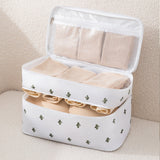 Travel underwear storage bag, multi-functional waterproof bra finishing bag, toilet bag, large-capacity bra bag.