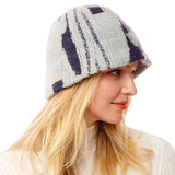Abstract Patterned Soft Fabric Bucket Hat