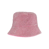 Allover Rhinestone C.C Bucket Hat