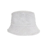 Allover Rhinestone C.C Bucket Hat