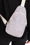Aztec Pattern Sling Bag