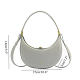 Small shoulder bag for women, PU small hobo bag, casual versatile shoulder shoulder bag with crossbody strap