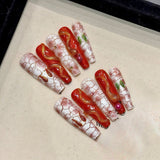 0937- Handmade press on nails fake nails removable