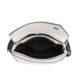 Small Women's Crossbody Bag with Square Purse and Geometrical Patchwork flapover crossbody purse