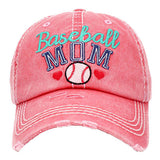 Baseball MOM Vintage Baseball Cap