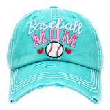Baseball MOM Vintage Baseball Cap