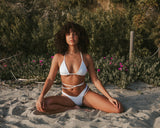 Ivana Bikini Bottoms - White