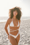 Ivana Bikini Bottoms - White
