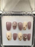 1039- Handmade press on nails fake nails removable
