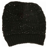 Sequin C.C Beanie Tail Beanie