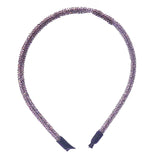 Bling Stone Accented Crystal Studded Shimmer Headband