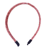 Bling Stone Accented Crystal Studded Shimmer Headband