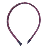 Bling Stone Accented Crystal Studded Shimmer Headband