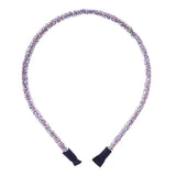 Bling Stone Accented Crystal Studded Shimmer Headband
