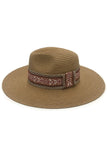 BOHO BAND PANAMA HAT