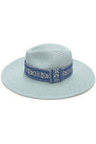 BOHO BAND PANAMA HAT