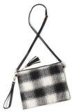 Buffalo Check Pattern Crossbody Bag
