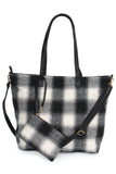 Buffalo Weekend Tote Bag with Pouch
