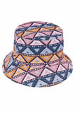C.C Aztec reversible bucket hat