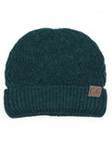 C.C Chevron Knitted Beanie With Cuff C.C Hat