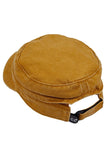 C.C Convertible Denim Army Zipper Cap Sun Visor