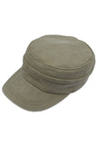 C.C Convertible Denim Army Zipper Cap Sun Visor