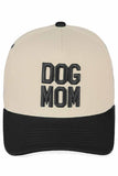 C.C DOG MOM Embroidered Two Tone Trucker Cap