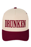 C.C DRUNKEN Embroidered Two Tone Trucker Cap